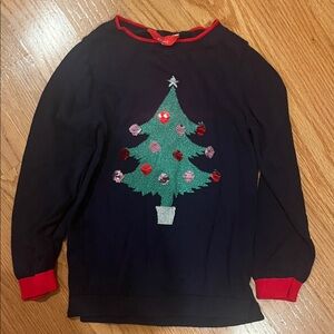 Navy Christmas Sweater